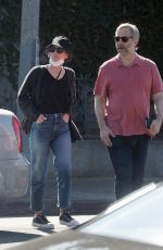 LESLIE MANN and Judd Apatow Out in Los Angeles 03/09/2022