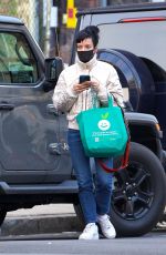 LILY ALLEN Out and About in New York 03/08/2022