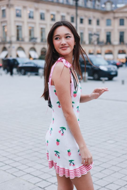 LILY CHEE at Lovesshackfancy Fetes Show at Paris Fashion Week 03/04/2022