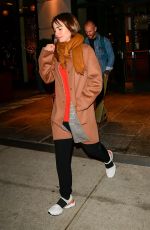 LILY COLLINS and Charlie McDowell Out in New York 03/24/2022