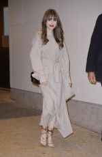 LILY COLLINS at CBS Studios in New York 03/22/2022