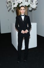 LILY COLLINS at Ralph Lauren Fashion Show in New York 03/22/2022