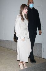 LILY COLLINS at This Morning Promotes Windfall in New York 03/22/2022