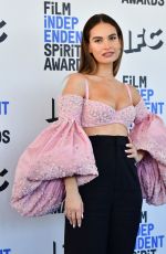 LILY JAMES at 2022 Independent Spirit Film Awards in Santa Monica 03/06/2022