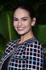 LILY JAMES at Chanel Pre-oscars Party in Beverly Hills 03/26/2022