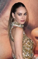 LILY JAMES at Pam & Tommy Finale Premiere in Los Angeles 03/08/2022