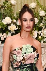 LILY JAMES at Vogue BAFTA Afterparty in London 03/13/2022