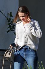 LILY JAMES in Denim Out in Los Angeles 03/09/2022