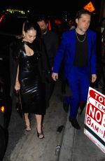 LILY JAMES Night Out in West Hollywood 03/10/2022