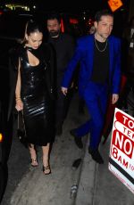 LILY JAMES Night Out in West Hollywood 03/10/2022