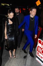 LILY JAMES Night Out in West Hollywood 03/10/2022