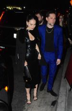 LILY JAMES Night Out in West Hollywood 03/10/2022