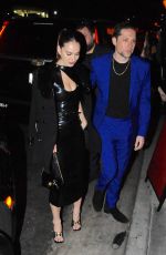 LILY JAMES Night Out in West Hollywood 03/10/2022