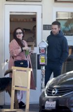 LILY KERSHAW at Maru Coffee in Los Feliz 03/12/2022