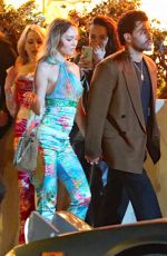 LILY-ROSE DEPP and Weeknd on the Set of The Idol in Los Angeles 03/11/2022