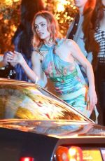 LILY-ROSE DEPP and Weeknd on the Set of The Idol in Los Angeles 03/11/2022