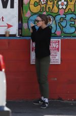 LILY-ROSE DEPP Out for Iced Coffee in Hollywood 02/27/2022
