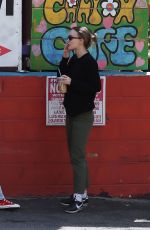 LILY-ROSE DEPP Out for Iced Coffee in Hollywood 02/27/2022