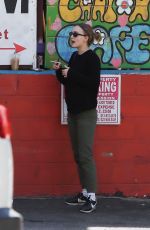 LILY-ROSE DEPP Out for Iced Coffee in Hollywood 02/27/2022