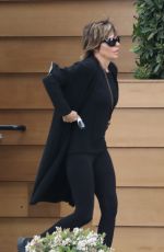 LISA RINNA Leaves a Workout in West Hollywood 03/04/2022