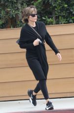LISA RINNA Leaves a Workout in West Hollywood 03/04/2022