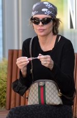 LISA RINNA Out and About in Brentwood 03/17/2022