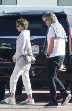 LISA RINNA Out at Malibu Cross Creek Mall 03/12/2022
