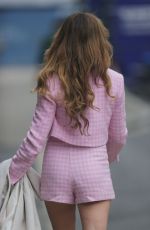LIZZIE CUNDY Arrives at Jeremy Vine Show in London 03/04/2022