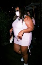 LIZZO Arrives at Benny Blanco