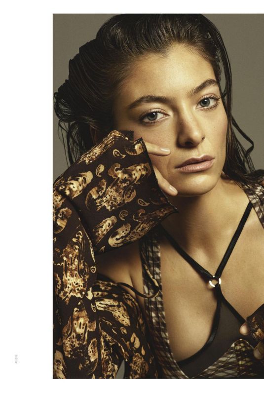 LORDE in Vogue Magazine, Australia March 2022