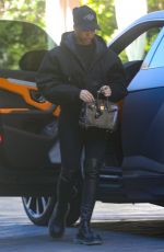 LORI HARVEY Arrives at Four Seasons Hotel in Beverly Hills 03/13/2022