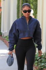 LORI HARVEY Leaves a Skincare Clinic in West Hollywood 03/30/2022
