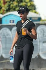 LORI HARVEY Out and About in Los Angeles 03/810/2022