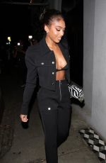LORI HARVEY Out for Dinner at Craig