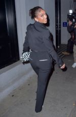 LORI HARVEY Out for Dinner at Craig