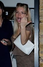 LOTTIE MOSS Leaves Chiltern Firehouse in London 03/10/2022