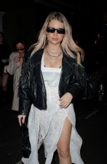 LOTTIE MOSS Out with Friends in London 02/26/2022