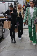 LUCIE DONLAN and MAURA HIGGINS Leaves Women
