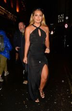 LUCINDA STRAFFORD Arrives at The Windmill in London 03/01/2022
