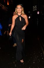 LUCINDA STRAFFORD Arrives at The Windmill in London 03/01/2022
