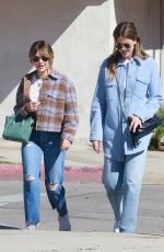LUCU HALE and a Friend Out for Brunch in Studio City 03/06/2022