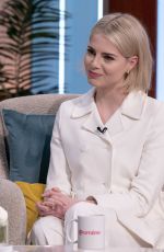 LUCY BOYNTON at Lorraine TV Show in London 03/02/2022