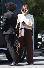 LUCY HALE Arrives at a Lunch Meeting in West Hollywood 03/16/2022