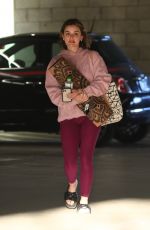 LUCY HALE ARRIVES at Yoga Class in Studio City 03/09/2022