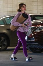 LUCY HALE ARRIVES at Yoga Class in Studio City 03/09/2022