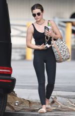 LUCY HALE at a Gym in Los Angeles 03/22/2022