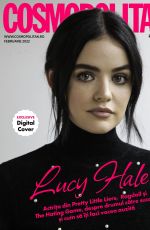 LUCY HALE for Cosmopolitan Magazine, Romania February 2022