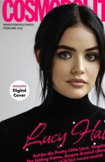 LUCY HALE for Cosmopolitan Magazine, Romania February 2022