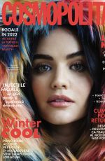 LUCY HALE for Cosmopolitan Magazine, Romania February 2022
