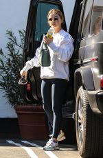 LUCY HALE Heading to a Spa in West Hollywood 02/28/2022